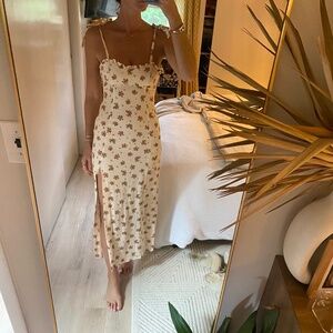 Zara Floral Midi Dress